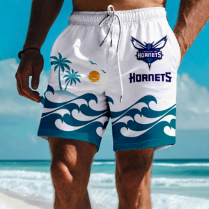 Limited Edition – Customized NBA Charlotte Hornets Short Pants