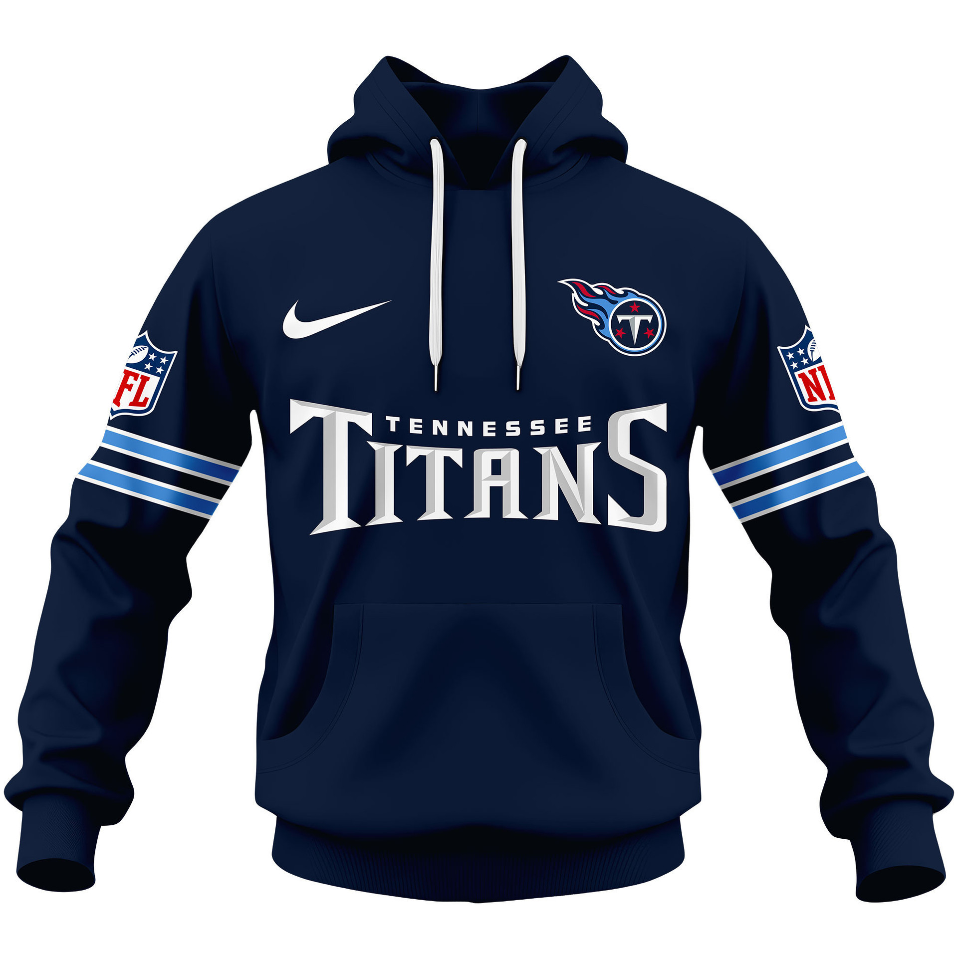 Limited Edition – Customized NFL Tennessee Titans Hoodie, Zip Hoodie - Image 2