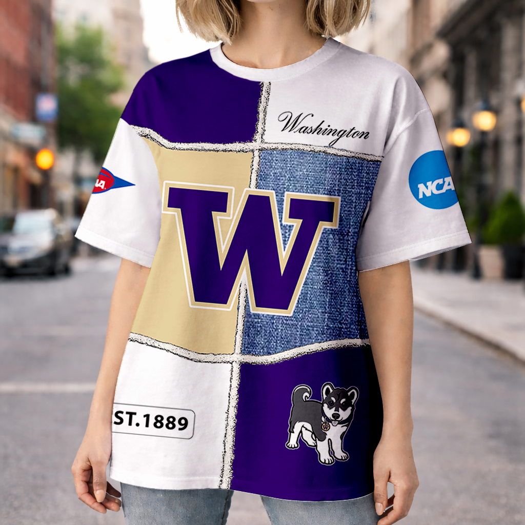 Limited Edition – Customized NCAA Washington Huskies T-Shirts