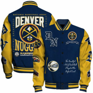 Limited Edition – Customized NBA Denver Nuggets Baseball Jacket, Varsity Jacket