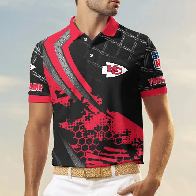 Limited Edition – Customized NFL Kansas City Chiefs Polo Shirt