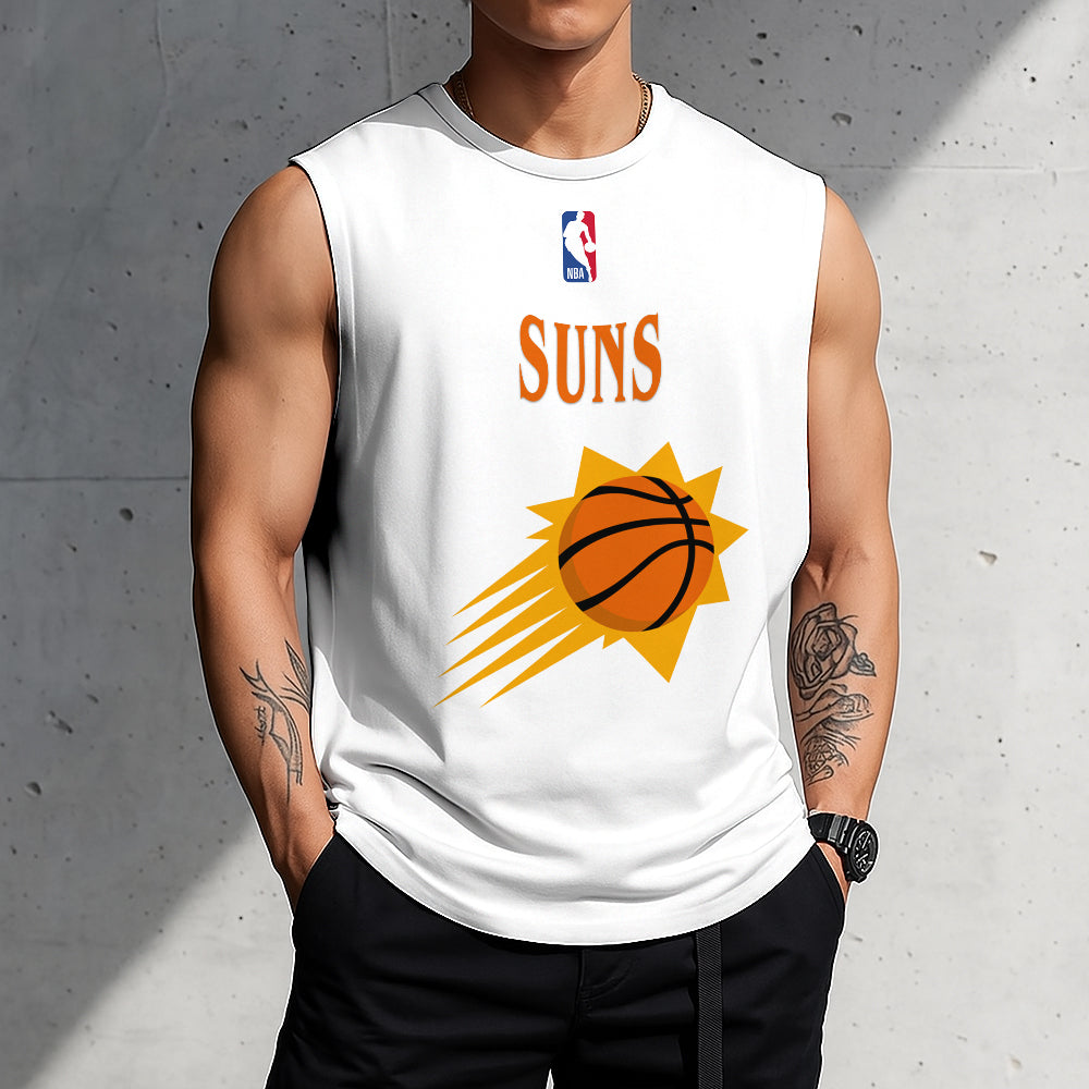 Limited Edition – Customized NBA Phoenix Suns Tanktop & Gym Shirt