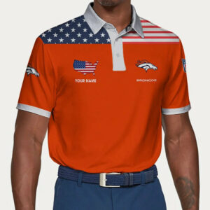 Limited Edition – Customized NFL Denver Broncos Polo Shirt