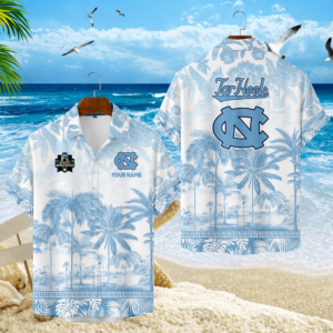 Limited Edition – Customized North Carolina Tar Heels Unisex Hawaiian Shirt