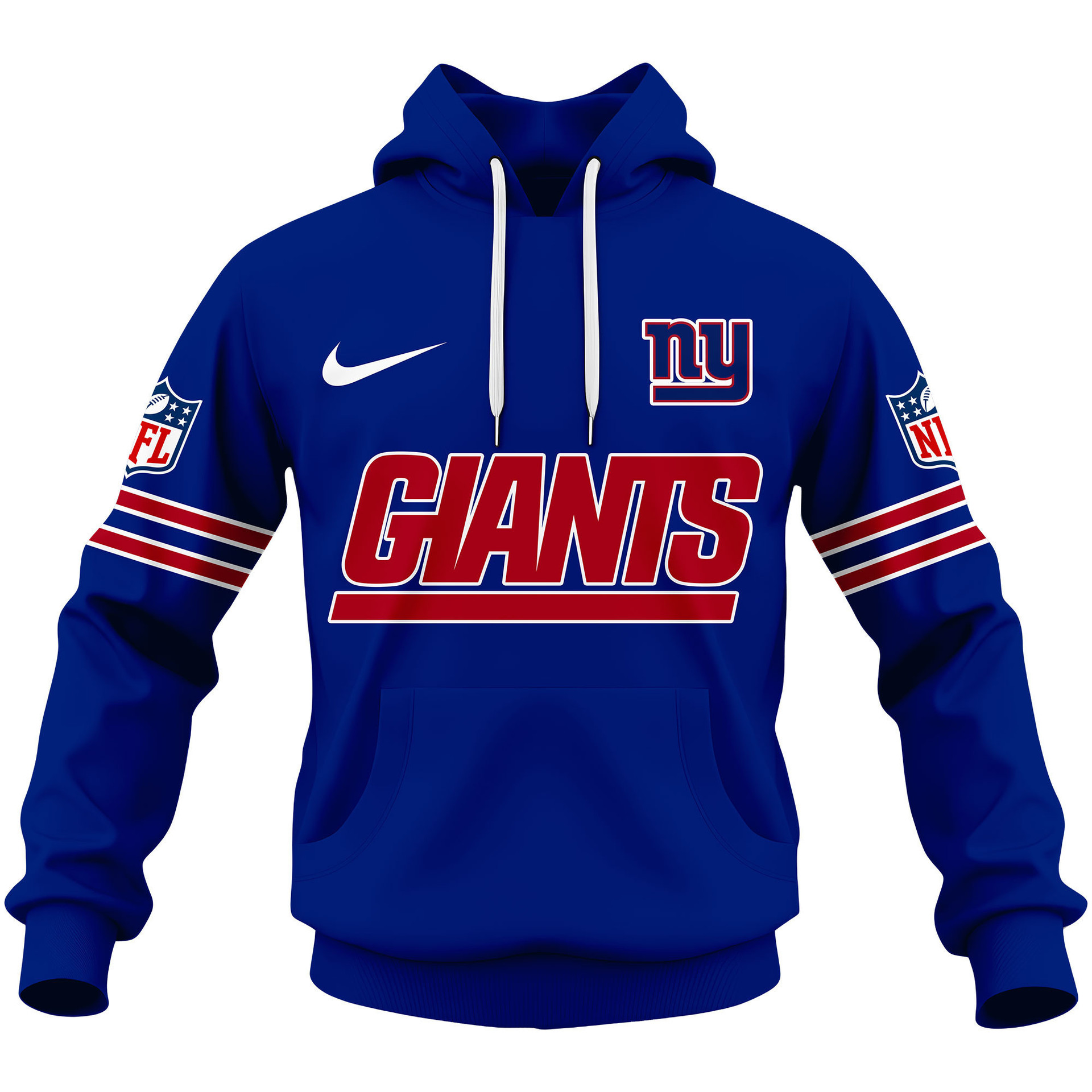 Limited Edition – Customized NFL New York Giants Hoodie, Zip Hoodie - Image 2