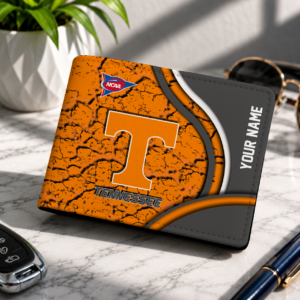 Limited Edition – Customized NCAA Tennessee Volunteers Leather Wallet