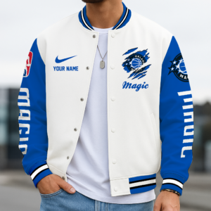 Limited Edition – Customized NBA Orlando Magic Baseball Jacket, Varsity Jacket