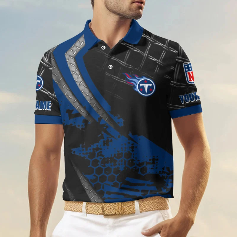 Limited Edition – Customized NFL Tennessee Titans Polo Shirt