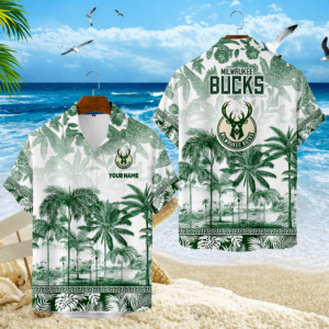 Limited Edition – Customized NBA Milwaukee Bucks Unisex Hawaiian Shirt