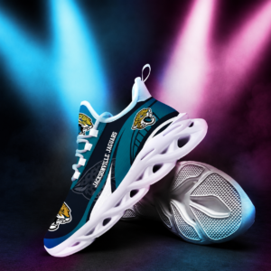 Limited Edition – Customized NFL Jacksonville Jaguars Unisex Max Soul Shoes