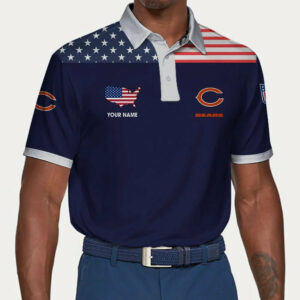 Limited Edition – Customized NFL Chicago Bears Polo Shirt