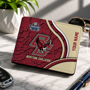 Limited Edition – New Customized NCAA Boston College Eagles Leather Wallet