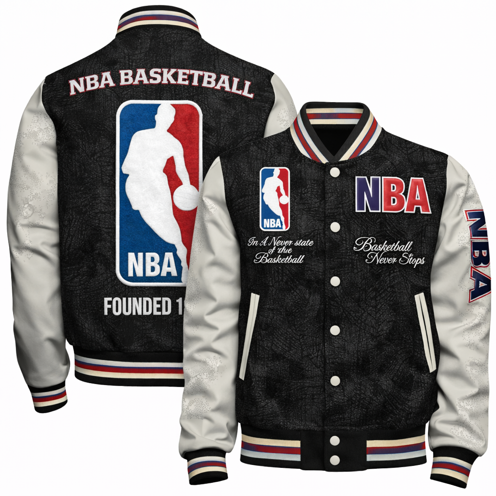 Limited Edition – Customized NBA National Basketball Association Baseball Jacket, Varsity Jacket