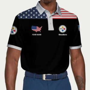 Limited Edition – Customized NFL Pittsburgh Steelers Polo Shirt