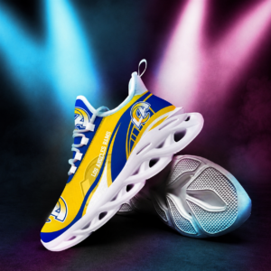 Limited Edition – Customized NFL Los Angeles Rams Unisex Max Soul Shoes