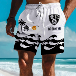 Limited Edition – Customized NBA Brooklyn Nets Short Pants