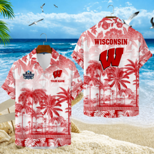 Limited Edition – New Customized NCAA Wisconsin Badgers Unisex Hawaiian Shirt