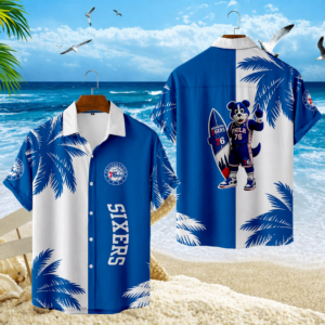 Limited Edition – Customized NBA Philadelphia 76Ers Unisex Hawaiian Shirt