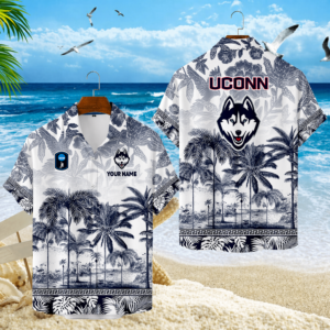 Limited Edition – Customized NCAA Uconn Huskies Unisex Hawaiian Shirt