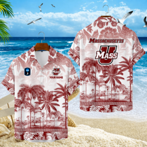 Limited Edition – Customized NCAA Umass Minutewomen Unisex Hawaiian Shirt