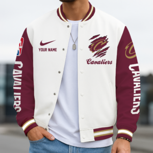 Limited Edition – Customized NBA Cleveland Cavaliers Baseball Jacket, Varsity Jacket