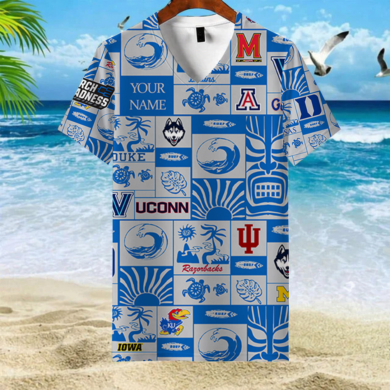 Limited Edition – Customized NCAA All Teams V-Neck Female Shirt