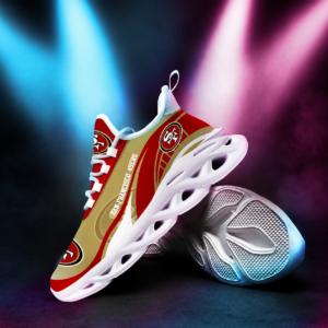 Limited Edition – Customized NFL9 San Francisco 49Ers Unisex Max Soul Shoes