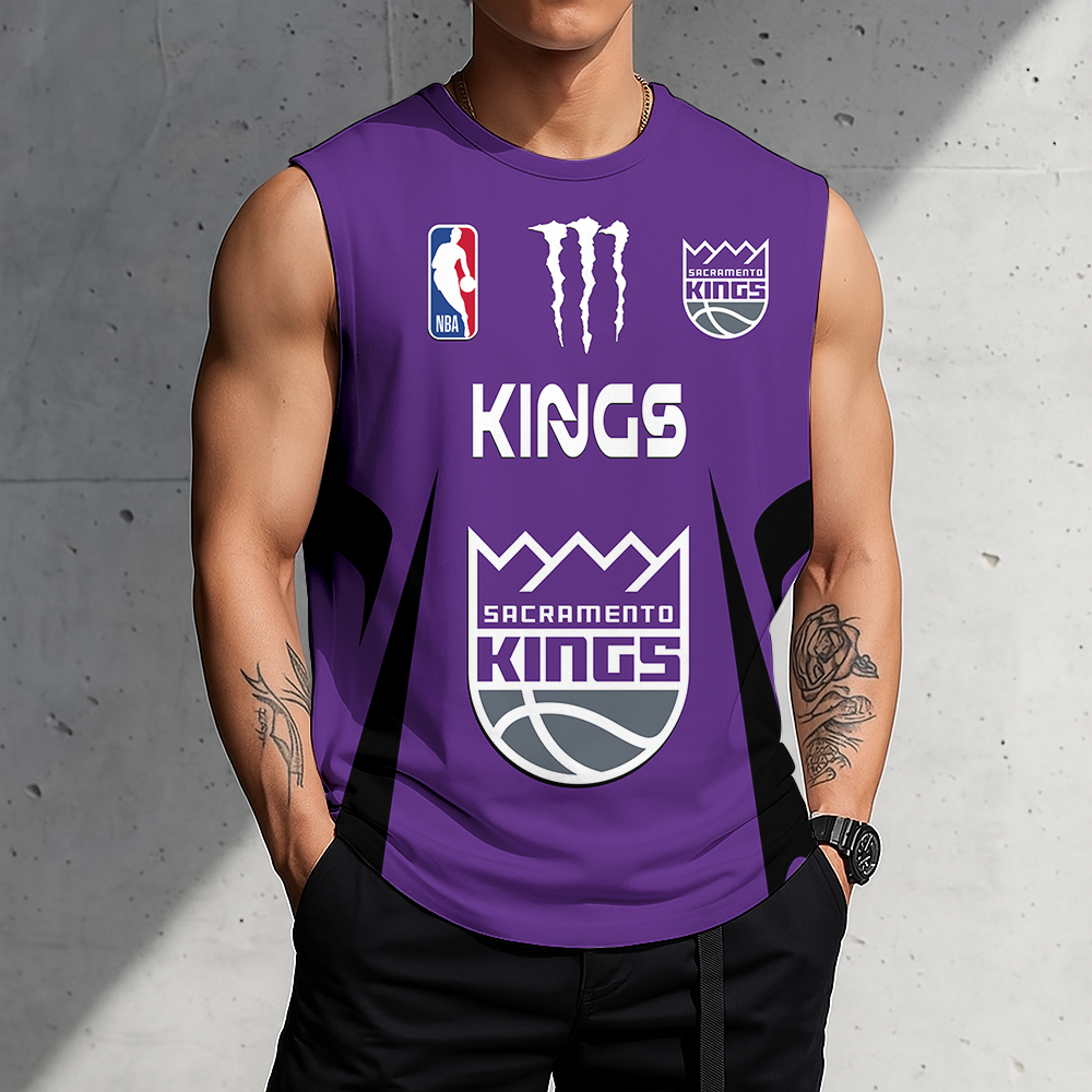 Limited Edition – Customized NBA Sacramento Kings Men’s Gym Shirt