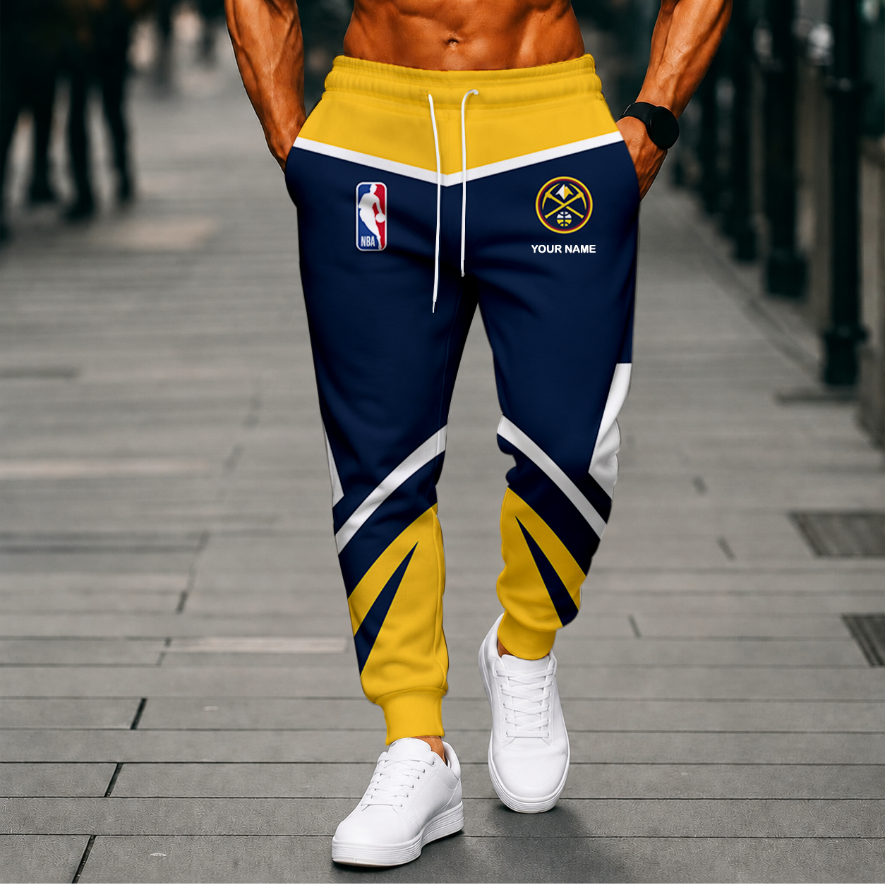 Limited Edition – Customized NBA Denver Nuggets Sweatpants