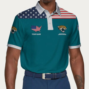 Limited Edition – Customized NFL Jacksonville Jaguars Polo Shirt