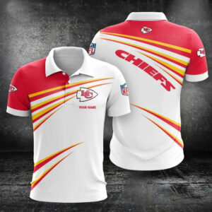 Limited Edition – Customized NFL Kansas City Chiefs Polo Shirt & Short Pants Set