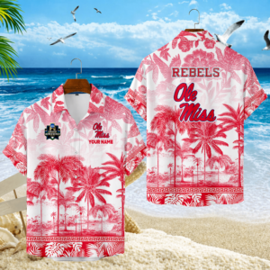 Limited Edition – Customized Ole Miss Rebels Unisex Hawaiian Shirt