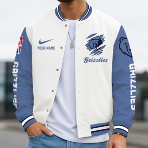 Limited Edition – Customized NBA Memphis Grizzlies Baseball Jacket, Varsity Jacket