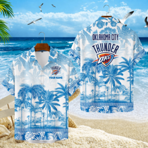 Limited Edition – Customized NBA Oklahoma City Thunder Unisex Hawaiian Shirt