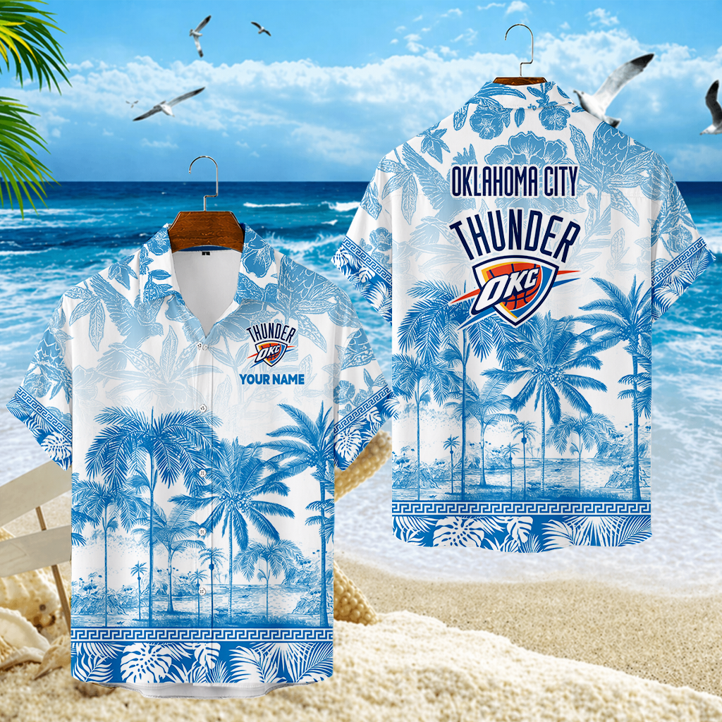 Limited Edition – Customized NBA Oklahoma City Thunder Unisex Hawaiian Shirt