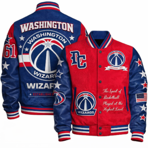 Limited Edition – Customized NBA Washington Wizards Baseball Jacket, Varsity Jacket