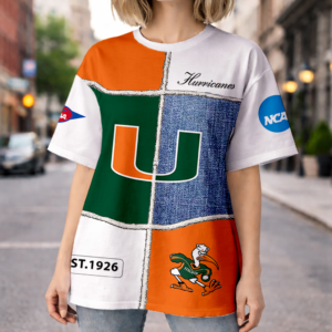 Limited Edition – Customized NCAA Miami Hurricanes T-Shirts