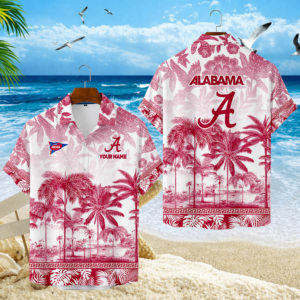 Limited Edition – Customized NCAA Alabama Crimson Tide Unisex Hawaiian Shirt