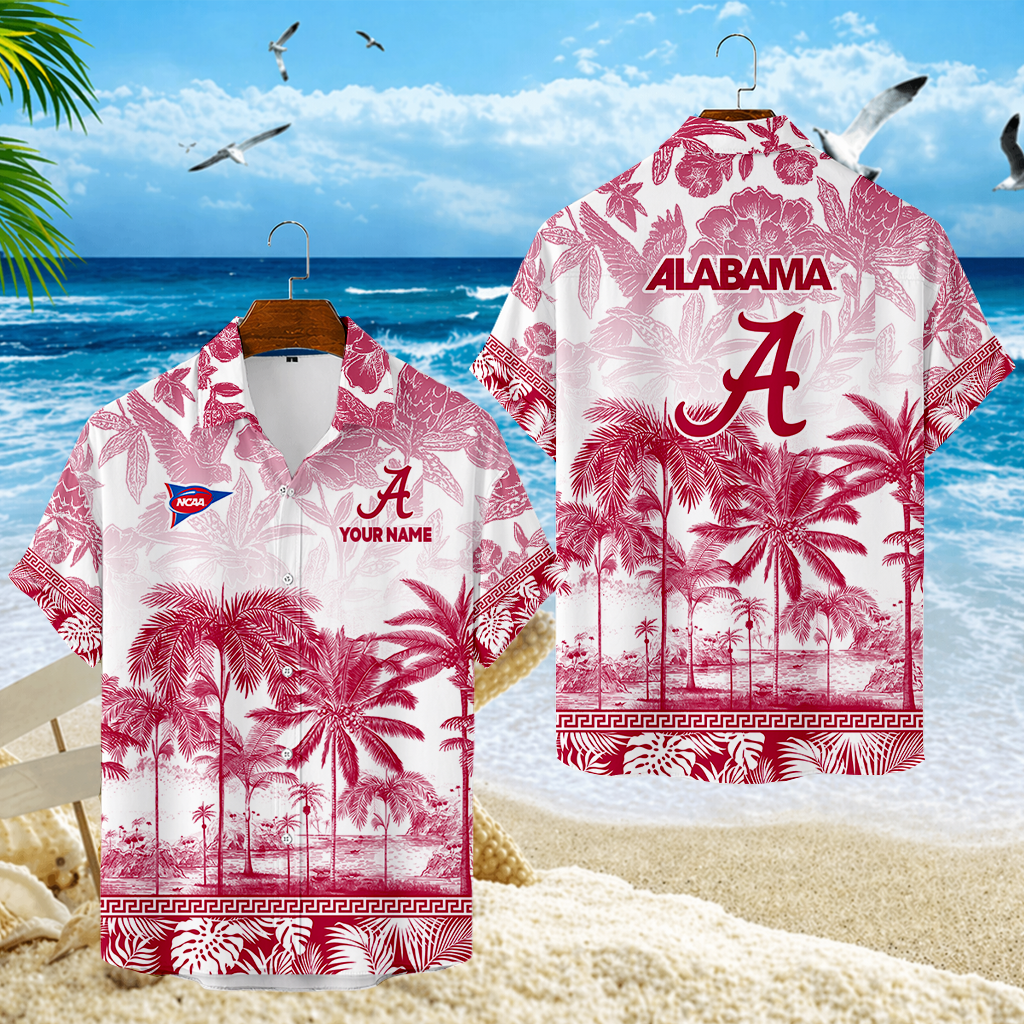 Limited Edition – Customized NCAA Alabama Crimson Tide Unisex Hawaiian Shirt