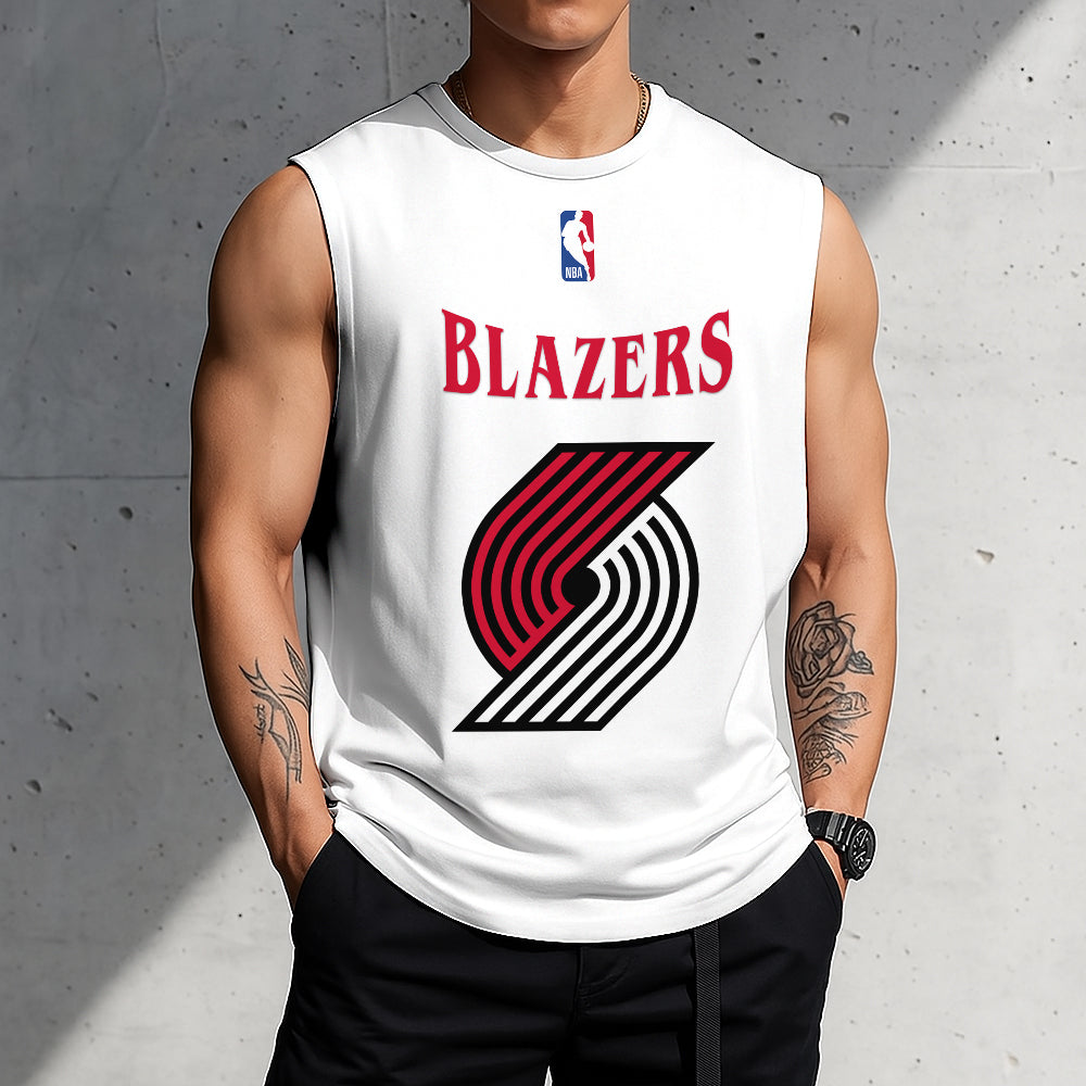 Limited Edition – Customized NBA Portland Trail Blazers Tanktop & Gym Shirt