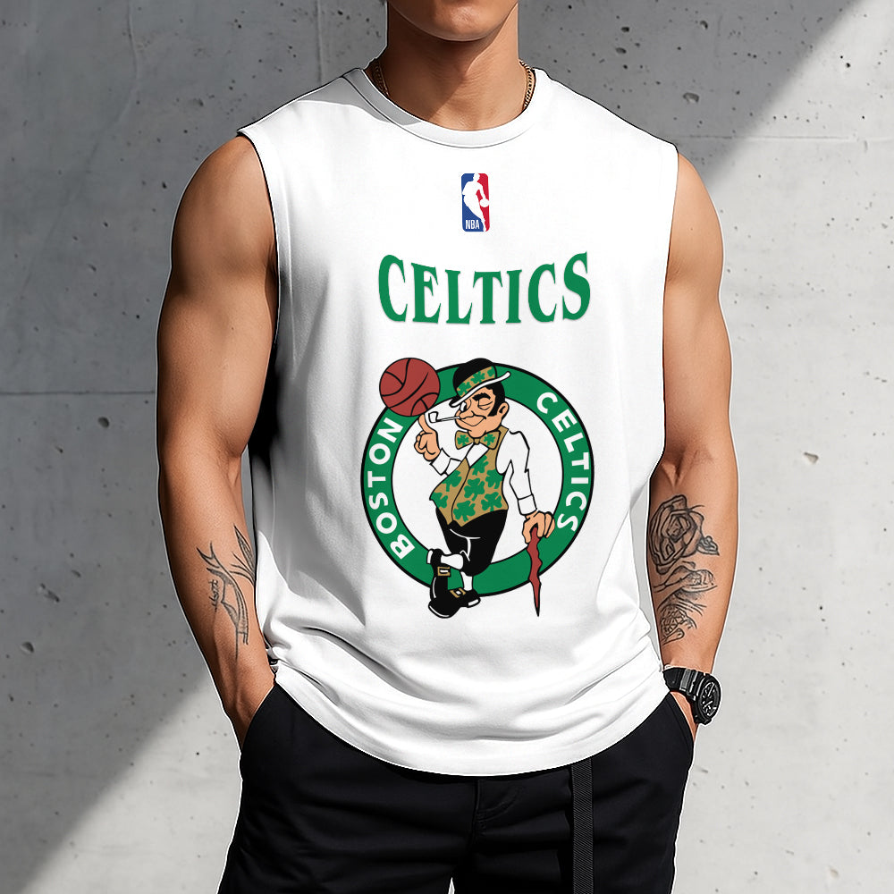 Limited Edition – Customized NBA Boston Celtics Tanktop & Gym Shirt