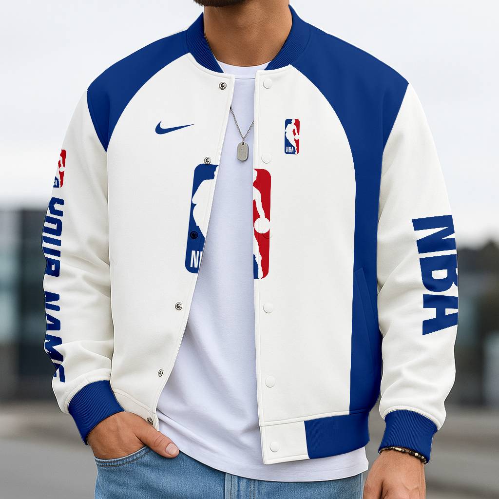 Limited Edition – Customized NBA National Basketball Association Baseball Jacket, Varsity Jacket