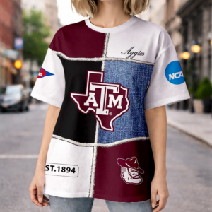 Limited Edition – Customized NCAA Texas A&M Aggies T-Shirts