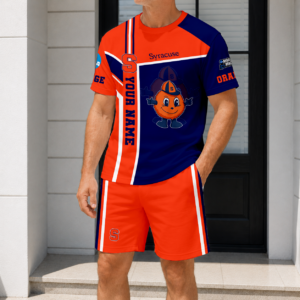 Limited Edition – Customized NCAA Syracuse Orange T-Shirt & Short Pants Set