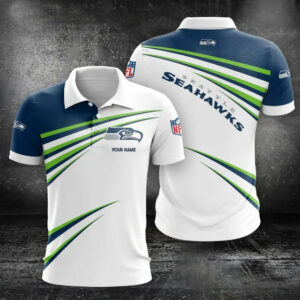 Limited Edition – Customized NFL Seattle Seahawks Polo Shirt & Short Pants Set