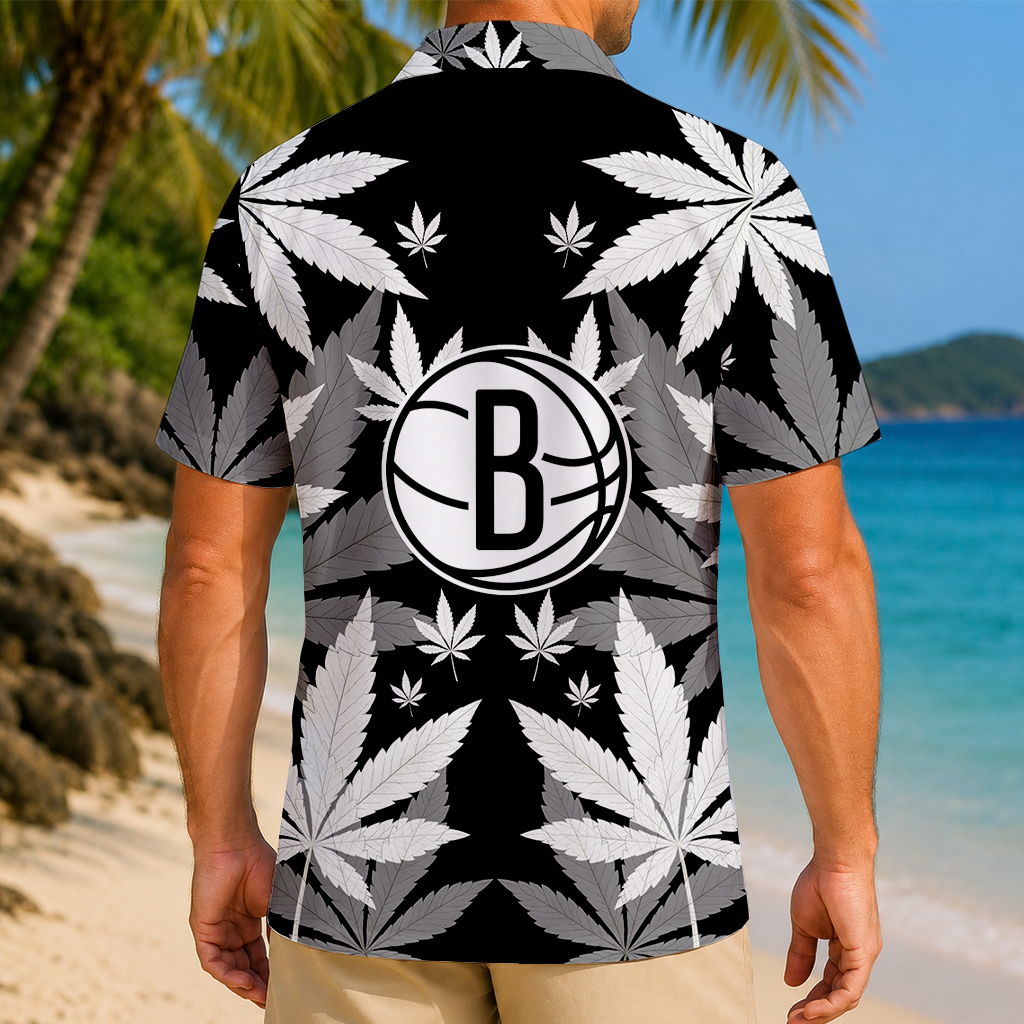 Limited Edition – Customized NBA Brooklyn Nets Unisex Hawaiian Shirt - Image 2