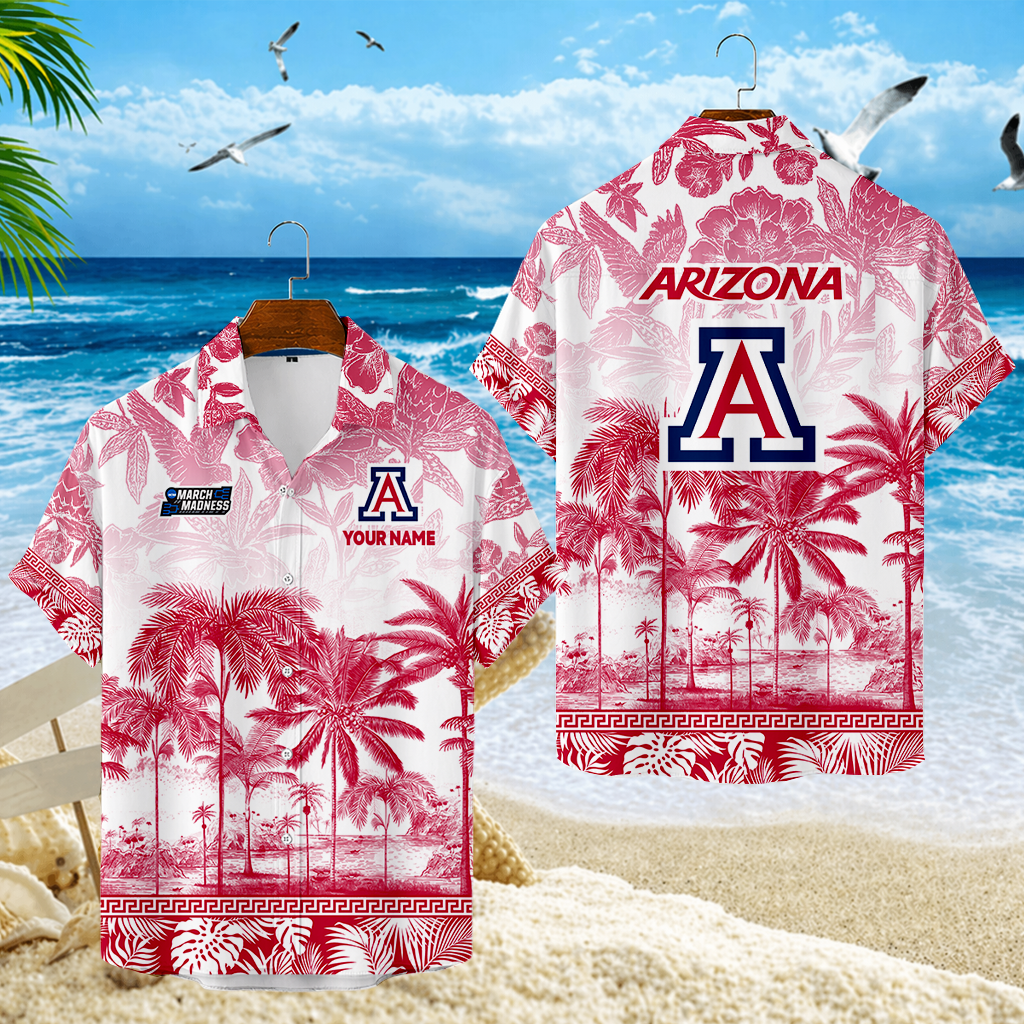 Limited Edition – Customized NCAA Arizona Wildcats Unisex Hawaiian Shirt