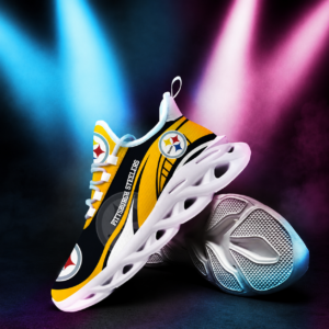 Limited Edition – Customized NFL Pittsburgh Steelers Unisex Max Soul Shoes