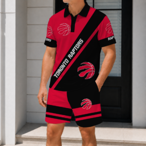 Limited Edition – Customized NBA Toronto Raptors Polo Shirt & Short Pants Set
