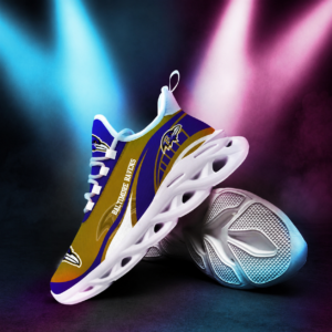 Limited Edition – Customized NFL Baltimore Ravens Unisex Max Soul Shoes